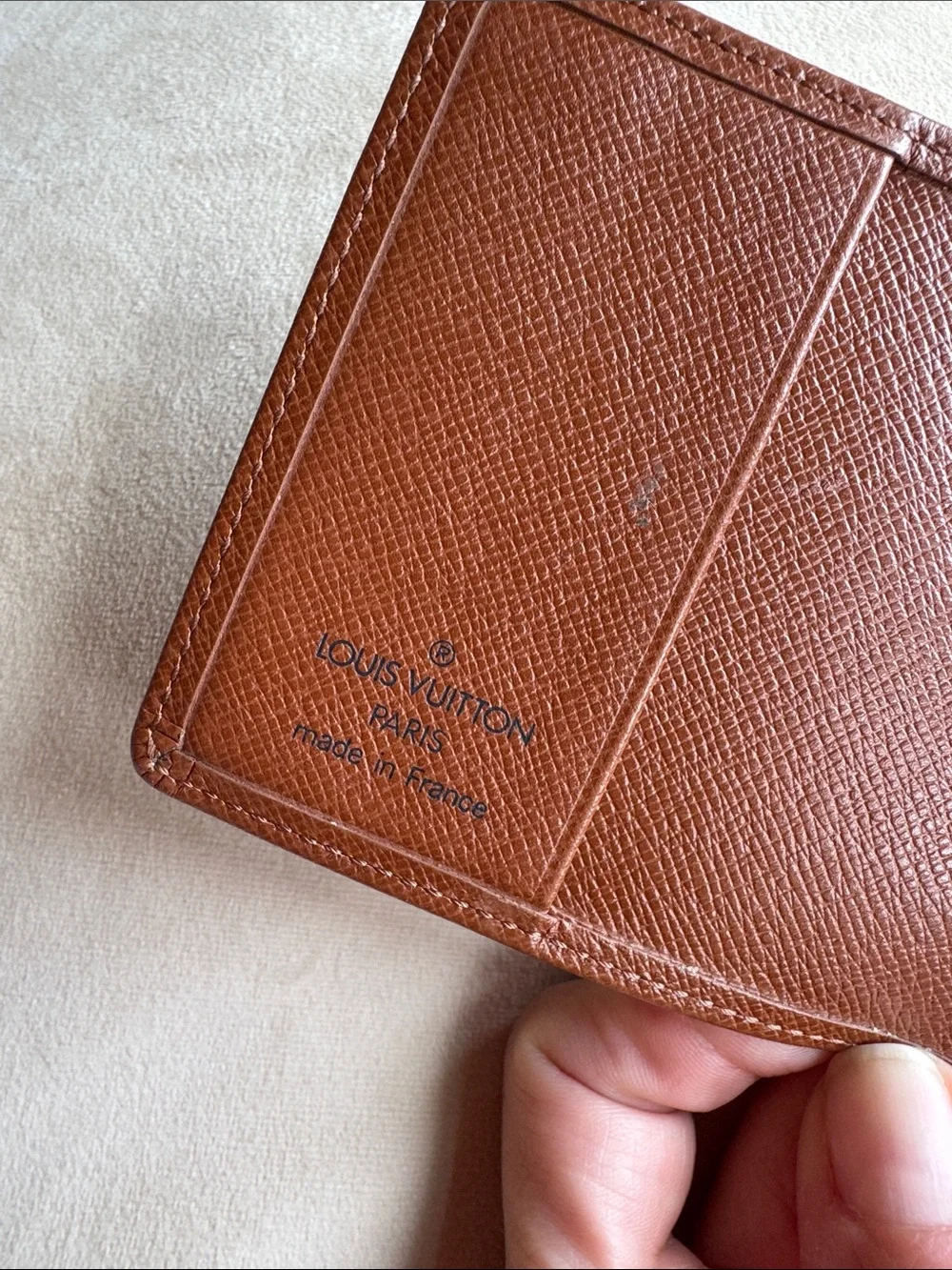 VINTAGE LOUIS VUITTON MONEY FOLD